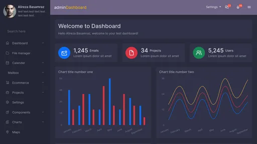 Admin-Dashboard